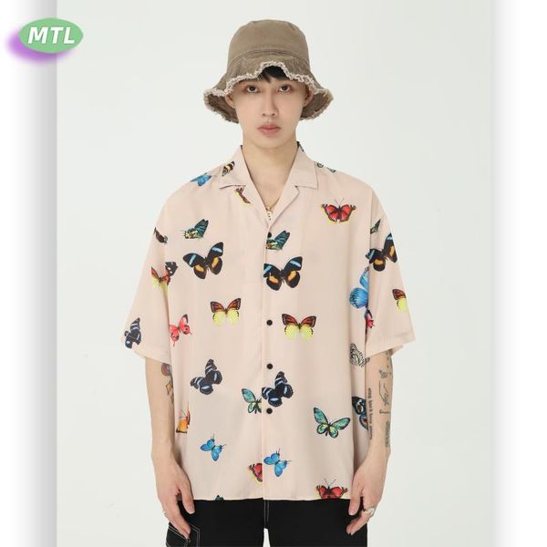 men's dress shirts mtl wear | 2021 loose butterfly printed shirt m6-h-2011, White;black
men's dress shirts mtl wear | 2021 loose butterfly printed shirt m6-h-2011, White;black