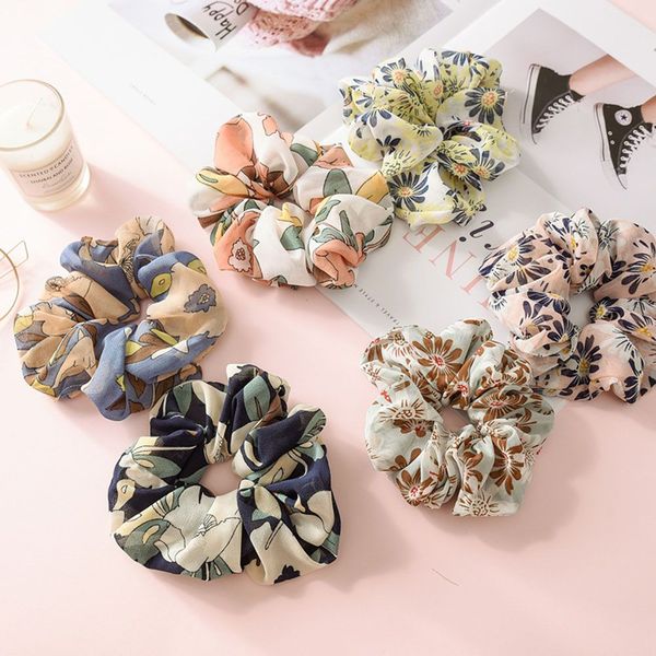 fashion summer flower hair scrunchies ponytail holder soft stretchy hair ties vintage elastics bands for girls accessories, Brown
fashion summer flower hair scrunchies ponytail holder soft stretchy hair ties vintage elastics bands for girls accessories, Brown