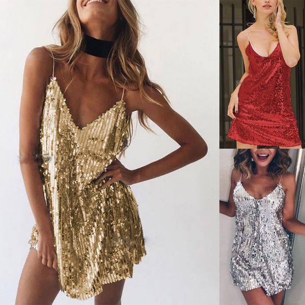 hirigin brand 2019 new elegant vestidos spring women sequin plunge halter v neck strappy bodycon ladies mini fashion dress, Black;gray
hirigin brand 2019 new elegant vestidos spring women sequin plunge halter v neck strappy bodycon ladies mini fashion dress, Black;gray
