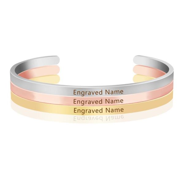 fashion simple engraved bracelet for men women customized bangle silver/rose gold/gold metal cuff friends personalized gift, Black
fashion simple engraved bracelet for men women customized bangle silver/rose gold/gold metal cuff friends personalized gift, Black