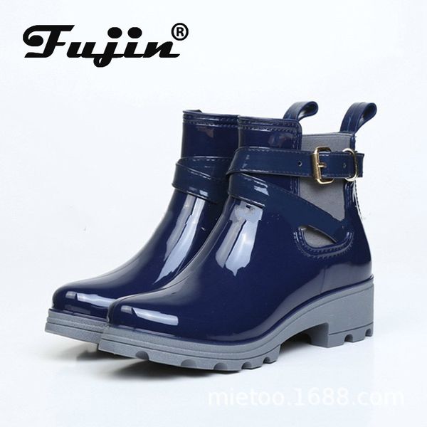 fujin women short boots spring autumn fashion thick bottom platform breathable round toe buckle strap hoof heels ankle boots, Black
fujin women short boots spring autumn fashion thick bottom platform breathable round toe buckle strap hoof heels ankle boots, Black