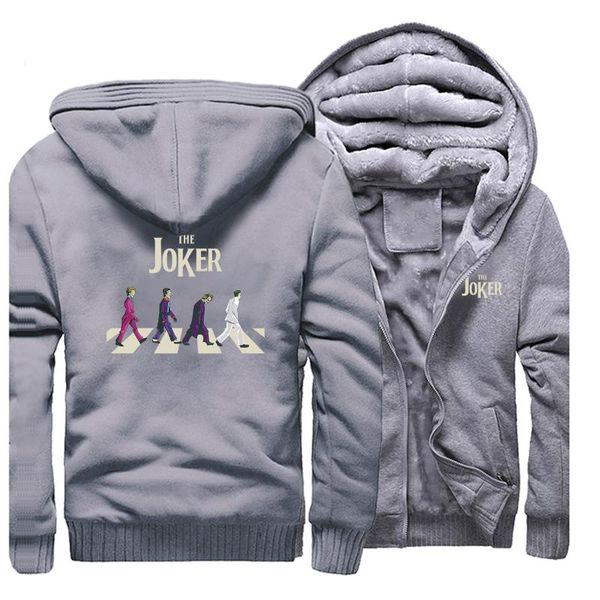funny the joker sweatshirt men's thicken zipper jacket hoodies men casual fleece joker sportswear outwear hip hop streetwear, Black
funny the joker sweatshirt men's thicken zipper jacket hoodies men casual fleece joker sportswear outwear hip hop streetwear, Black