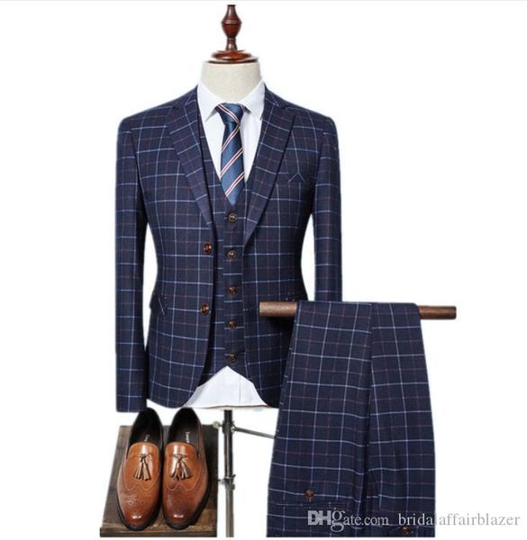 2020 new arrival single breasted plaid casual suit men,men's business suits plus-size s -3xl mens suits, White;black
2020 new arrival single breasted plaid casual suit men,men's business suits plus-size s -3xl mens suits, White;black