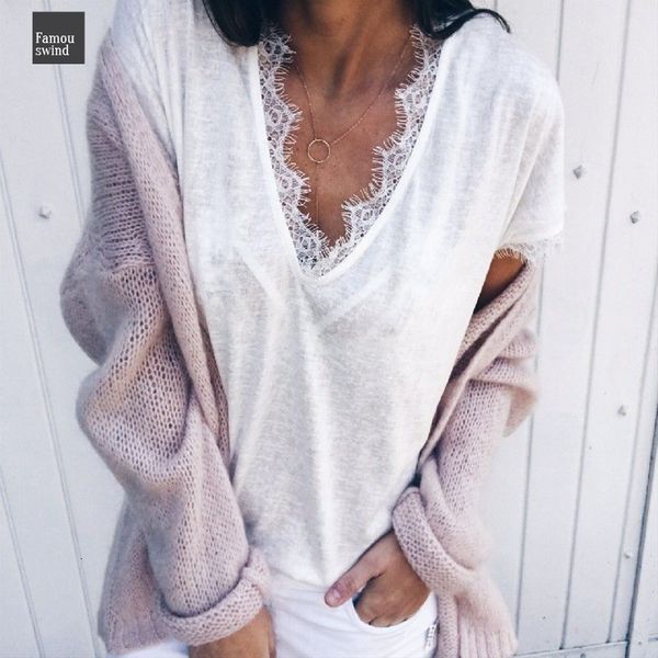 женская с коротким рукавом блузки сыпучие lace tops и элегантный basic harajuku tee shirt femme v шеи blusa повседневный feminina, White
женская с коротким рукавом блузки сыпучие lace tops и элегантный basic harajuku tee shirt femme v шеи blusa повседневный feminina, White