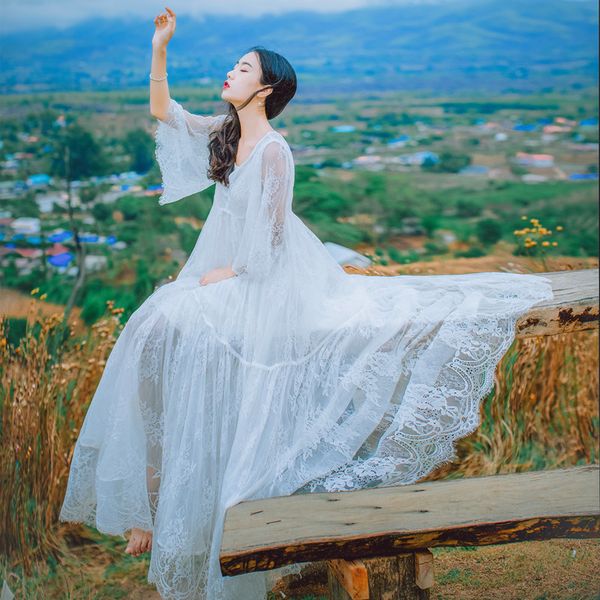 embroidered lace pregnancy dresses white dress maternity dresses for p shoot seaside holiday beach skirt temperament dress
embroidered lace pregnancy dresses white dress maternity dresses for p shoot seaside holiday beach skirt temperament dress