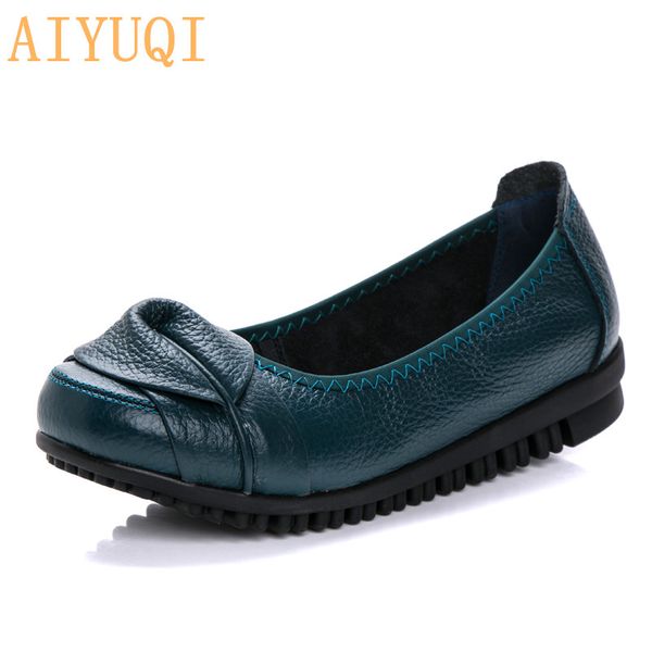aiyuqi women's shoes spring 2019 new women's loafers genuine leather wear-resistant flower non-slip mother shoes, Black
aiyuqi women's shoes spring 2019 new women's loafers genuine leather wear-resistant flower non-slip mother shoes, Black