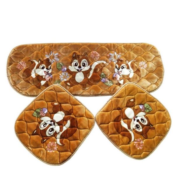 car universal cushion 3pcs/set car seat cushion velvet silk seat cover set with cute cartoon pattern decor
car universal cushion 3pcs/set car seat cushion velvet silk seat cover set with cute cartoon pattern decor
