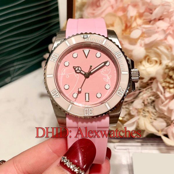 new luxury women watches sapphire 316l stainless steel case pink rubber strap automatic watch 38mm lady watches montre de luxe luxury watch, Slivery;brown
new luxury women watches sapphire 316l stainless steel case pink rubber strap automatic watch 38mm lady watches montre de luxe luxury watch, Slivery;brown