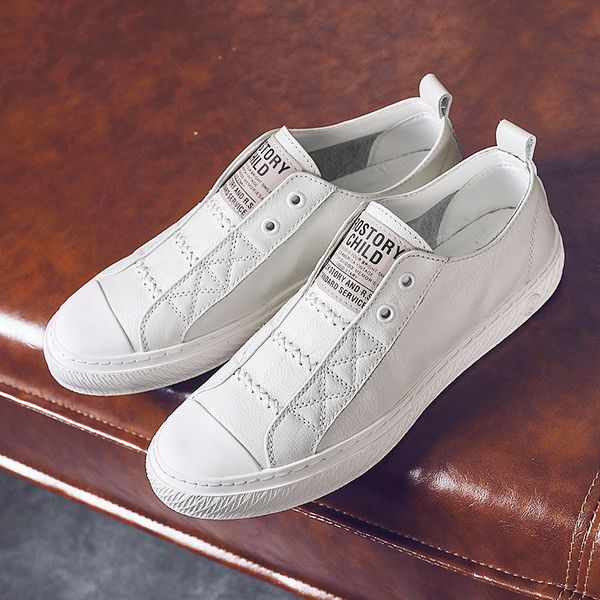 original man leather casual sneakers popular young casual shoes sneakers mens slip on genuine leather mens footwear, Black
original man leather casual sneakers popular young casual shoes sneakers mens slip on genuine leather mens footwear, Black