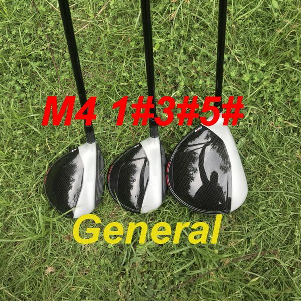 

oem quality general m4 driver golf driver 3#5# fairway woods with fubuki graphite shafts headcover/wrench 3pcs golf clubs