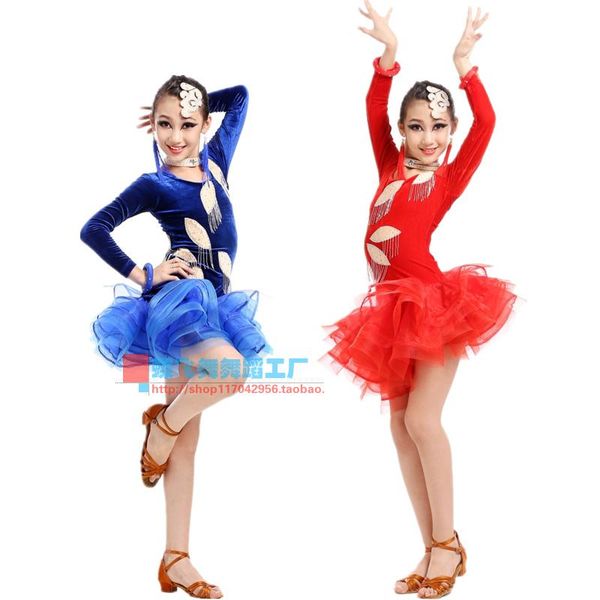 child latin dance costume long sleeves velvetg latin dance dress for children competition dresses s-4xl, Black;red
child latin dance costume long sleeves velvetg latin dance dress for children competition dresses s-4xl, Black;red