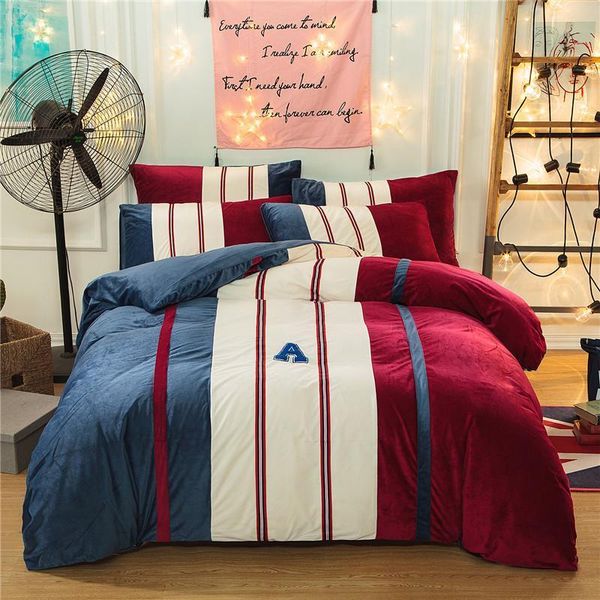 37 sports style bedding sets sham thick flannel duvet cover set winter warm bedsheet king size bed set
37 sports style bedding sets sham thick flannel duvet cover set winter warm bedsheet king size bed set