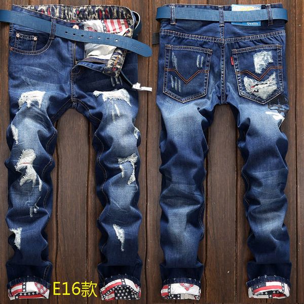 beggar hole dark blue color jeans male personality loose straight trend patch youth retro trousers demin men jeans-ker001
beggar hole dark blue color jeans male personality loose straight trend patch youth retro trousers demin men jeans-ker001