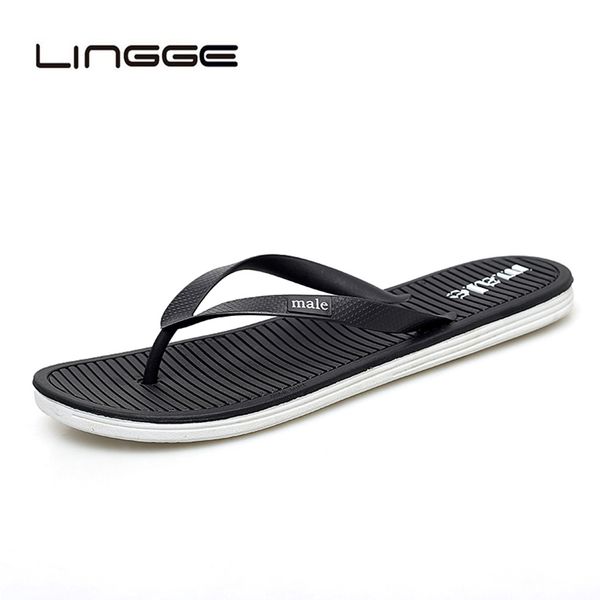 lingge 2019 fashion new arrival summer men flip flops beach sandals anti-slip casual shoes drop flat slippers, Black
lingge 2019 fashion new arrival summer men flip flops beach sandals anti-slip casual shoes drop flat slippers, Black