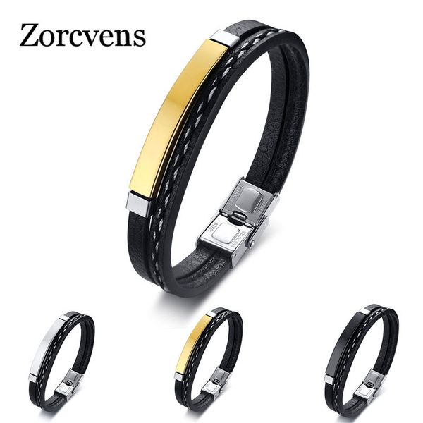 zorcvens multi layer handmade genuine leather bracelets for men women 316l stainless steel magnet bracelet bangles, Black
zorcvens multi layer handmade genuine leather bracelets for men women 316l stainless steel magnet bracelet bangles, Black