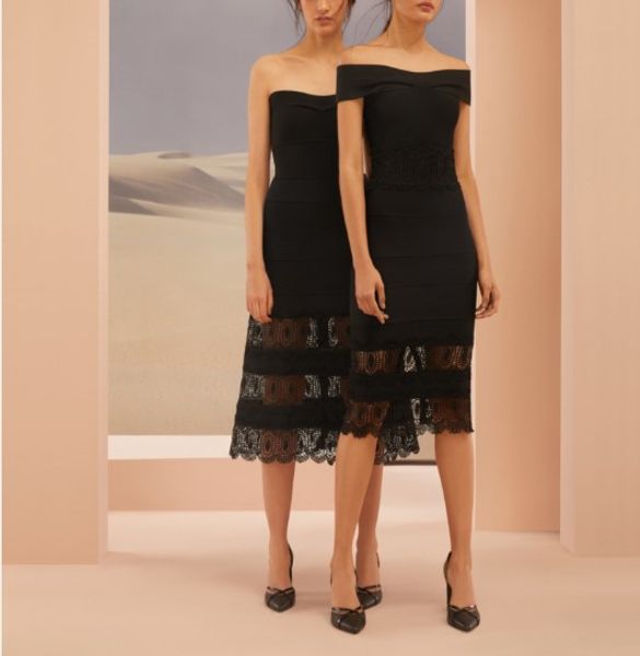 black pink rayon bandage dress celebrity off the shoulder fashion elegant bodycon club party dress, Black;gray
black pink rayon bandage dress celebrity off the shoulder fashion elegant bodycon club party dress, Black;gray