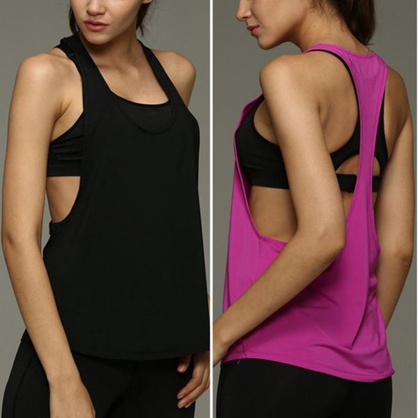 summer women yoga shirts loose tank dry quick gym fitness sport sleeveless vest singlet for running training, White;red
summer women yoga shirts loose tank dry quick gym fitness sport sleeveless vest singlet for running training, White;red