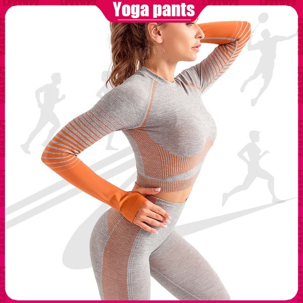 high elastic tight long sleeve yoga suit tracksuit 2 piece set women running tracksuit quick-drying yoga training set for gym, White;red
high elastic tight long sleeve yoga suit tracksuit 2 piece set women running tracksuit quick-drying yoga training set for gym, White;red