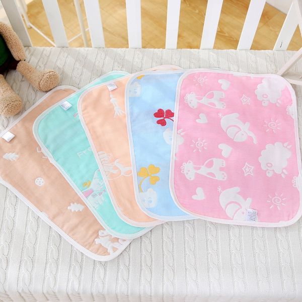 cotton six-layer gauze gasket diaper pad 30*40 summer breathable waterproof washable newborn children diaper pad sheet
cotton six-layer gauze gasket diaper pad 30*40 summer breathable waterproof washable newborn children diaper pad sheet