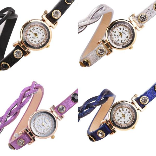 relogio bracelet watches women wrap around fashion bracelet women bright leather rhinestone wristwatch gift, Slivery;brown
relogio bracelet watches women wrap around fashion bracelet women bright leather rhinestone wristwatch gift, Slivery;brown