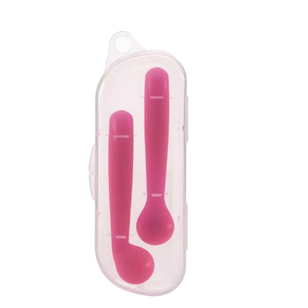 2pcs/set baby spoons feeding dishes children's crockery cutlery spoon silicone tool lot soup ladle
2pcs/set baby spoons feeding dishes children's crockery cutlery spoon silicone tool lot soup ladle