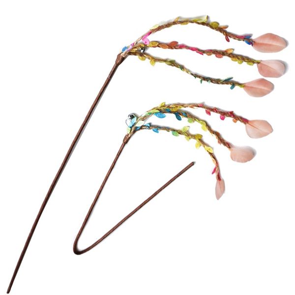drop shipping pet cat toys funny colorful rod cat wand toys teaser feather toys kitten interactive stick pet cat supplies
drop shipping pet cat toys funny colorful rod cat wand toys teaser feather toys kitten interactive stick pet cat supplies