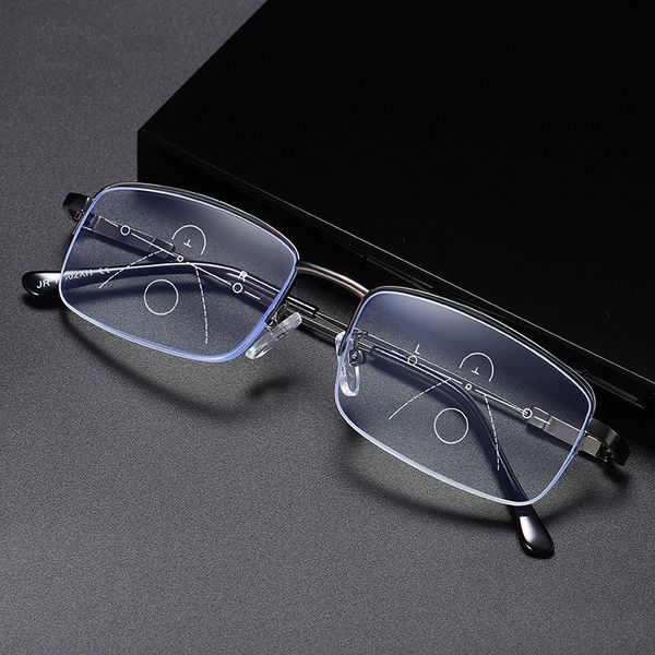 seemfly new elastic legs multifocal progressive reading glasses men anti blue light radiation half frame prescription eyeglasses
seemfly new elastic legs multifocal progressive reading glasses men anti blue light radiation half frame prescription eyeglasses