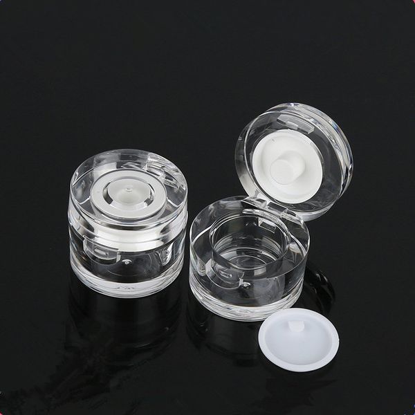 5g empty acrylic nail art container cosmetic jar small sample cream pot nail gel powder box makeup tool white f2017820
5g empty acrylic nail art container cosmetic jar small sample cream pot nail gel powder box makeup tool white f2017820