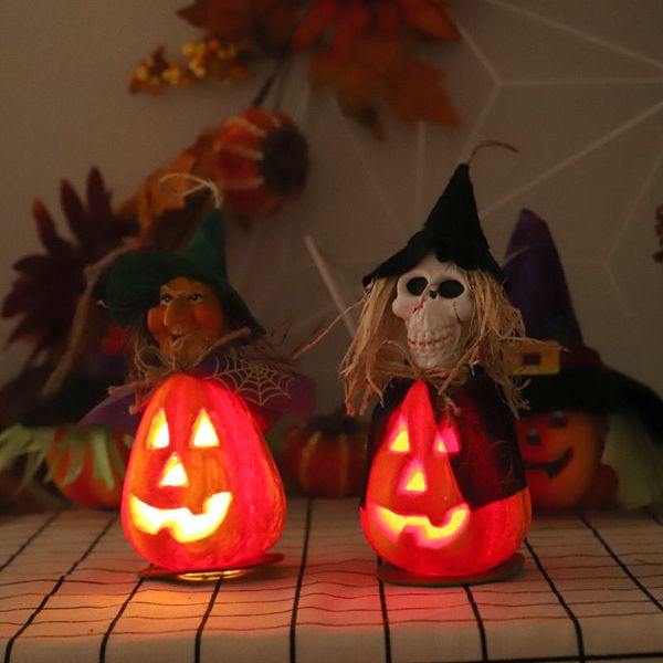 12pcs/1 lot 2 styles halloween decorative pendant with lights pumpkin skull for decoration home party props
12pcs/1 lot 2 styles halloween decorative pendant with lights pumpkin skull for decoration home party props