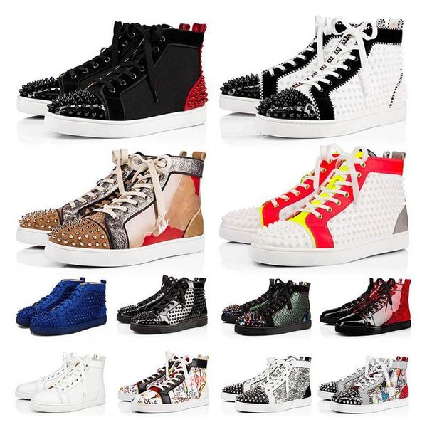 fashion red bottoms shoes for men women casual shoes luxury designer spikes sneakers tripler s platform red bottom trainers big size us 13, Black
fashion red bottoms shoes for men women casual shoes luxury designer spikes sneakers tripler s platform red bottom trainers big size us 13, Black