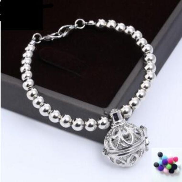 aromatherapy diffuser bracelet locket charms for bracelets essential oils locket charm bracelet silver beaded bracelet, Golden;silver
aromatherapy diffuser bracelet locket charms for bracelets essential oils locket charm bracelet silver beaded bracelet, Golden;silver