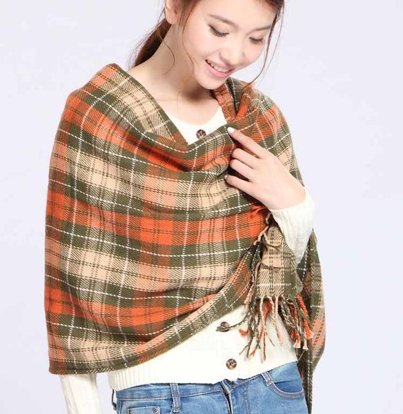 2019 new plaid scarf lady autumn and winter korean version warm cashmere scarf thick long neck, Blue;gray
2019 new plaid scarf lady autumn and winter korean version warm cashmere scarf thick long neck, Blue;gray