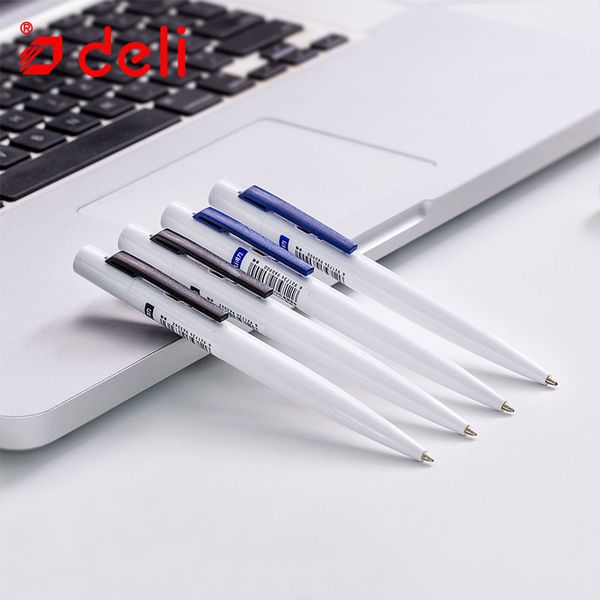 deli 12pcs/box 0.7mm ballpoint pen cute press blue black pen plastic ballpoint student stationery school & office supplies, Blue;orange
deli 12pcs/box 0.7mm ballpoint pen cute press blue black pen plastic ballpoint student stationery school & office supplies, Blue;orange