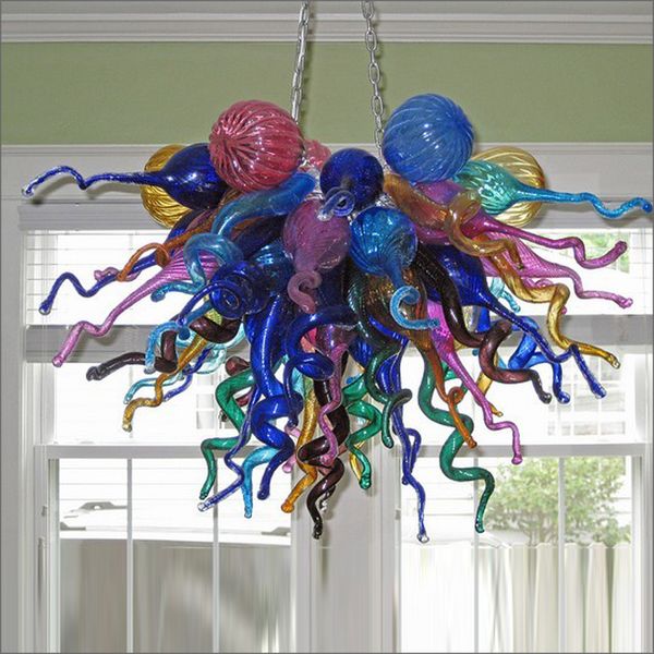 blown glass chandelier lighting 100% hand glass european style custom decorative pendant lamps modern unique designed multi color lights
blown glass chandelier lighting 100% hand glass european style custom decorative pendant lamps modern unique designed multi color lights