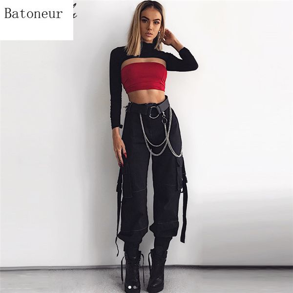 new casual joggers black women hip hop streetwear pants high waist loose female trousers fashion ladies pants, Black;white
new casual joggers black women hip hop streetwear pants high waist loose female trousers fashion ladies pants, Black;white