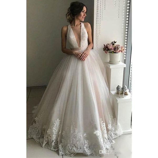 deep v-neck country wedding dress cross back appliques lace sleeveless boho beach bridal wedding dresses vestido de noiva, White
deep v-neck country wedding dress cross back appliques lace sleeveless boho beach bridal wedding dresses vestido de noiva, White