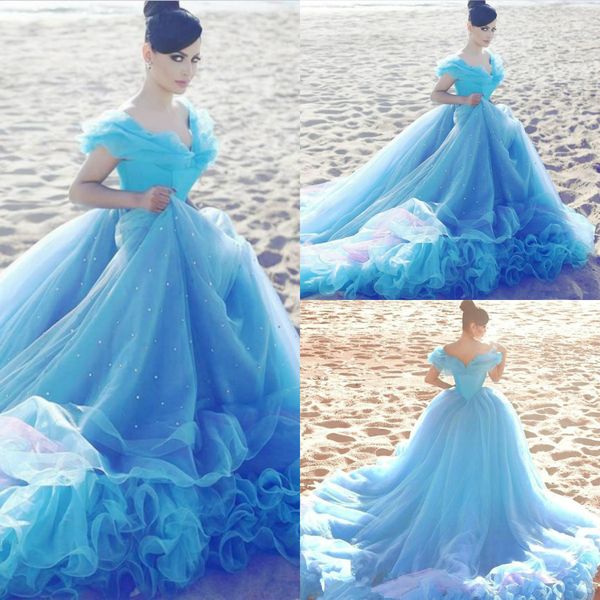 2019 new quinceanera dresses with rhinestones off shoulder sweep train cascading ruffles formal prom dress sweet 16 gowns robes de soirée, Blue;red
2019 new quinceanera dresses with rhinestones off shoulder sweep train cascading ruffles formal prom dress sweet 16 gowns robes de soirée, Blue;red
