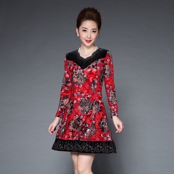 women dresses spring autumn floral print long-sleeved v-neck mini dress female fashion bodycon party vestidos plus size 7xl, Black;gray
women dresses spring autumn floral print long-sleeved v-neck mini dress female fashion bodycon party vestidos plus size 7xl, Black;gray