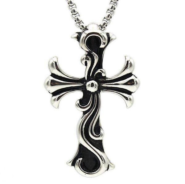 fashion men hip hop cross pendant stainless steel men punk silver necklace stainless steel punk cool necklace for men boy daily jewelry
fashion men hip hop cross pendant stainless steel men punk silver necklace stainless steel punk cool necklace for men boy daily jewelry