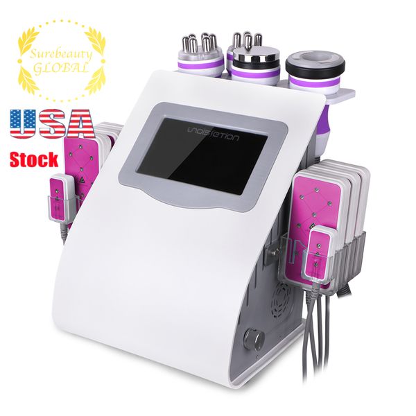 new promotion 6 in 1 rf cavitation slimming 40k ultrasonic negative vacuum rf radio frequency skin care 8 pads lipo laser salon machine, Black
new promotion 6 in 1 rf cavitation slimming 40k ultrasonic negative vacuum rf radio frequency skin care 8 pads lipo laser salon machine, Black