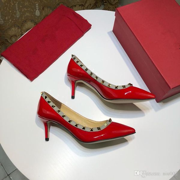 2019 designer shoes sneakers high heels red bottoms heels genuine leather point toe pumps rubber 34-40 yz190227, Black
2019 designer shoes sneakers high heels red bottoms heels genuine leather point toe pumps rubber 34-40 yz190227, Black
