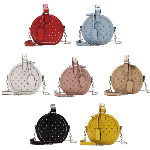 thinkthendo women chain crossbody solid color pu rivet decor sweet style lady shoulder bags
thinkthendo women chain crossbody solid color pu rivet decor sweet style lady shoulder bags