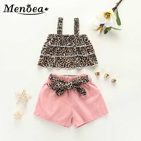 menoea clothes suits summer 2020 children bow sling sleeveless t-shirt short pants clothes leopard print kids clothing sets, White
menoea clothes suits summer 2020 children bow sling sleeveless t-shirt short pants clothes leopard print kids clothing sets, White
