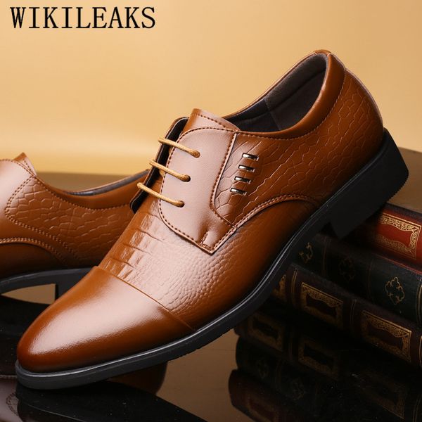 2019 oxford shoes for men dress shoes wedding dress office men zapatos de hombre de vestir formal puntschoen man, Black
2019 oxford shoes for men dress shoes wedding dress office men zapatos de hombre de vestir formal puntschoen man, Black
