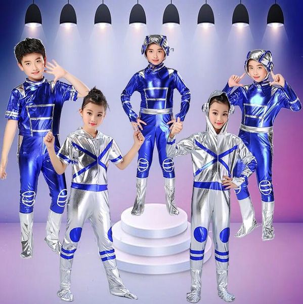 kid party cosplay robot costume astronaut performance space stage dance wear children clothing jumpsuit skirt clothes boy girl, Blue
kid party cosplay robot costume astronaut performance space stage dance wear children clothing jumpsuit skirt clothes boy girl, Blue