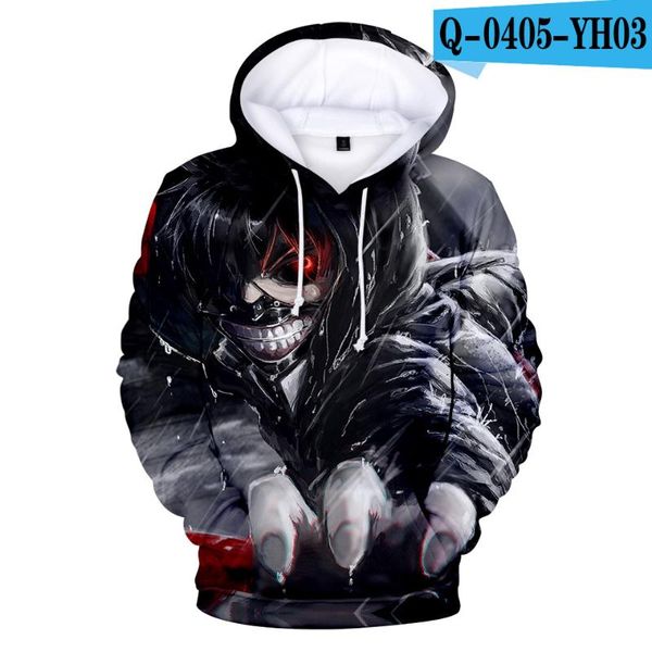 harajuku tokyo ghoul 3d hoodies men/women sweatshirts mens hooded pullovers ken kaneki printed children hoody oversized, Black
harajuku tokyo ghoul 3d hoodies men/women sweatshirts mens hooded pullovers ken kaneki printed children hoody oversized, Black