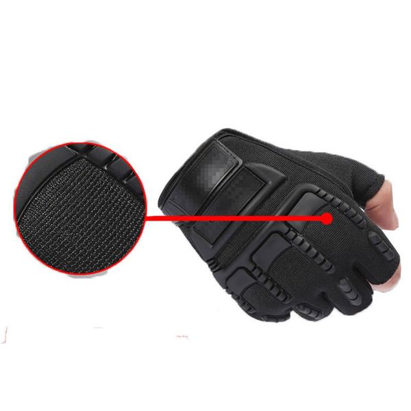 fitness sports tactics half finger gloves training dumbbells non-slip summer thin outdoor wear-resistant breathable, Black
fitness sports tactics half finger gloves training dumbbells non-slip summer thin outdoor wear-resistant breathable, Black