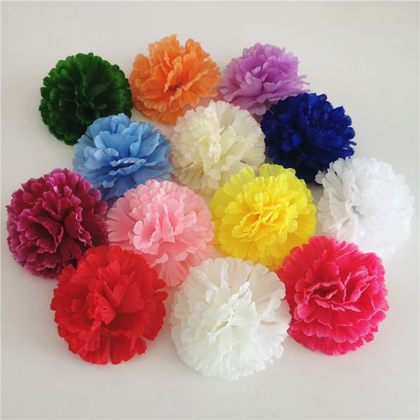300pcs 9cm 13colors artificial carnation silk flower head diy mother's day flower bouquet background decoration festival supplies
300pcs 9cm 13colors artificial carnation silk flower head diy mother's day flower bouquet background decoration festival supplies