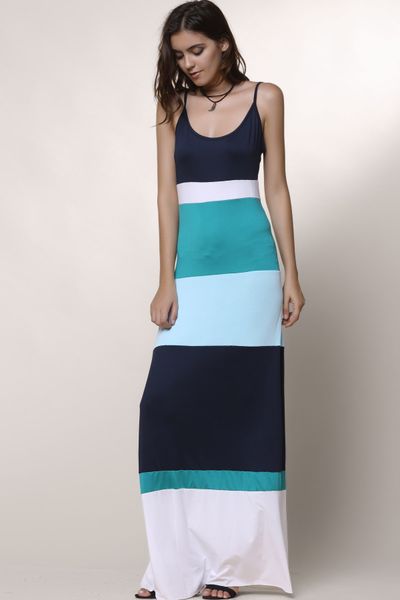 striped spaghetti strap womens dresses summer comfortable chiffon ladies maxi dresses casual fashion female designer clothing, Black;gray
striped spaghetti strap womens dresses summer comfortable chiffon ladies maxi dresses casual fashion female designer clothing, Black;gray
