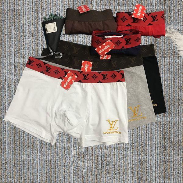 men boxers 2020 brand letter embroidery printed underpants mens breathable underwear mens fashion underwear, Black;white
men boxers 2020 brand letter embroidery printed underpants mens breathable underwear mens fashion underwear, Black;white